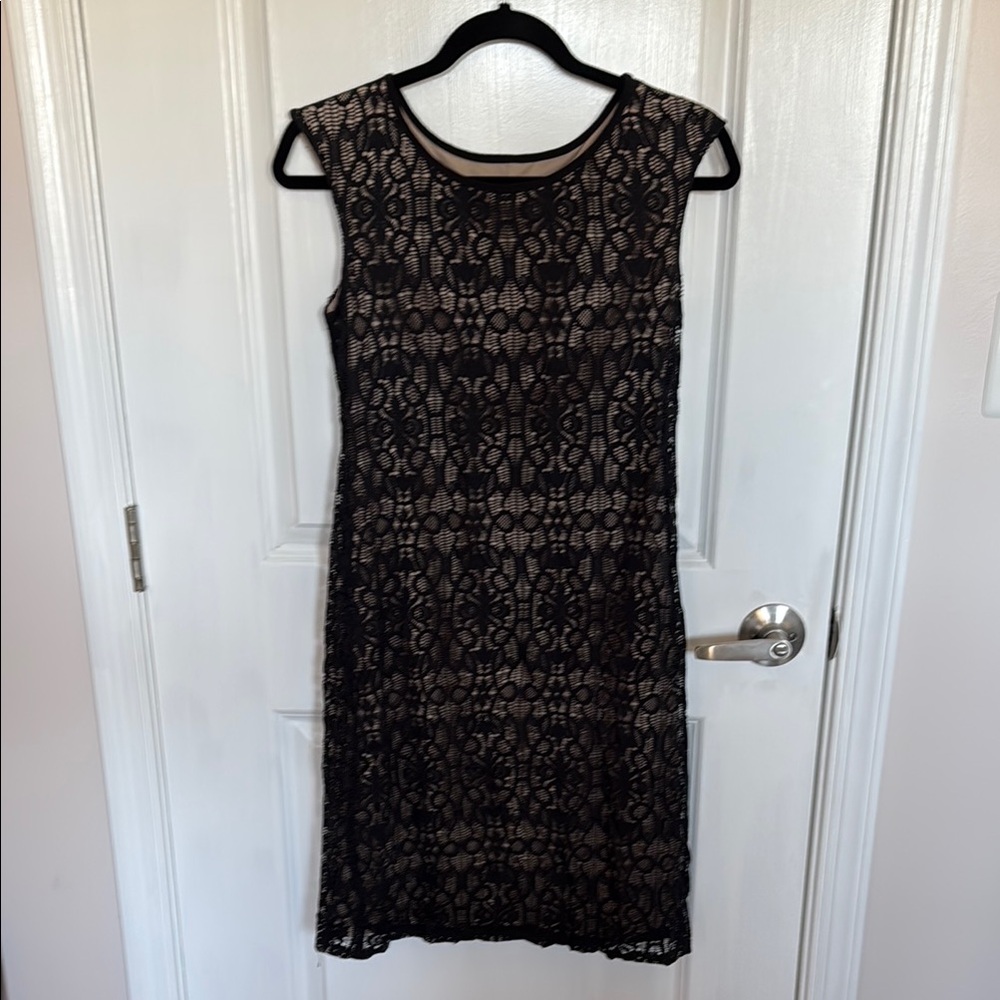 Elegant Black Lace Dress